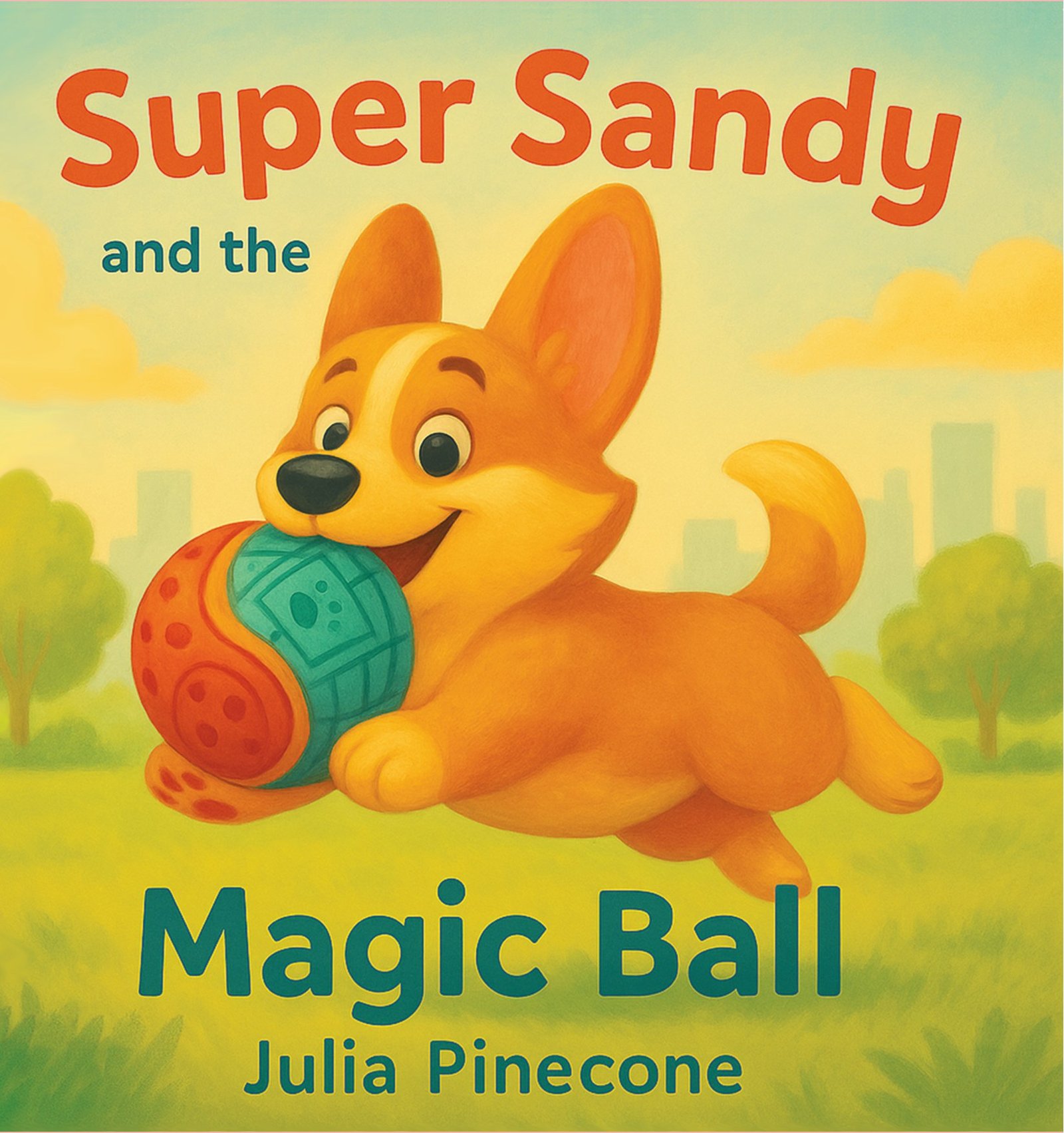 Front cover of Super Sandy and the Magic Ball